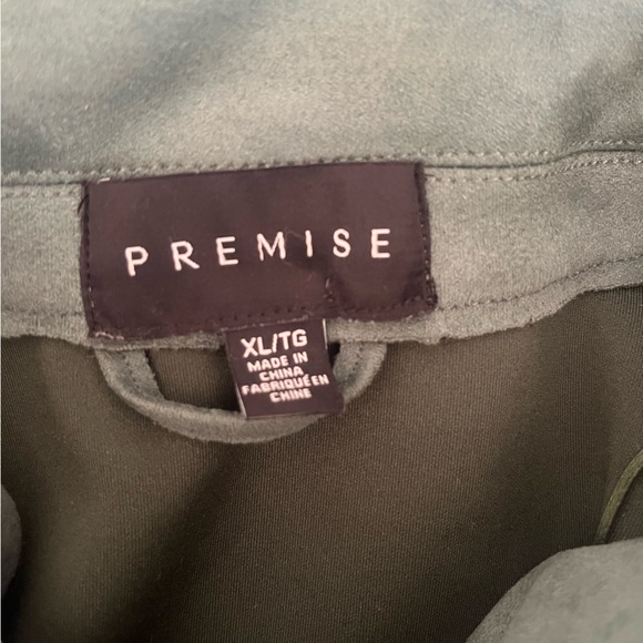 Faux Leather Blazer - Barely Worn! - Picture 2 of 3